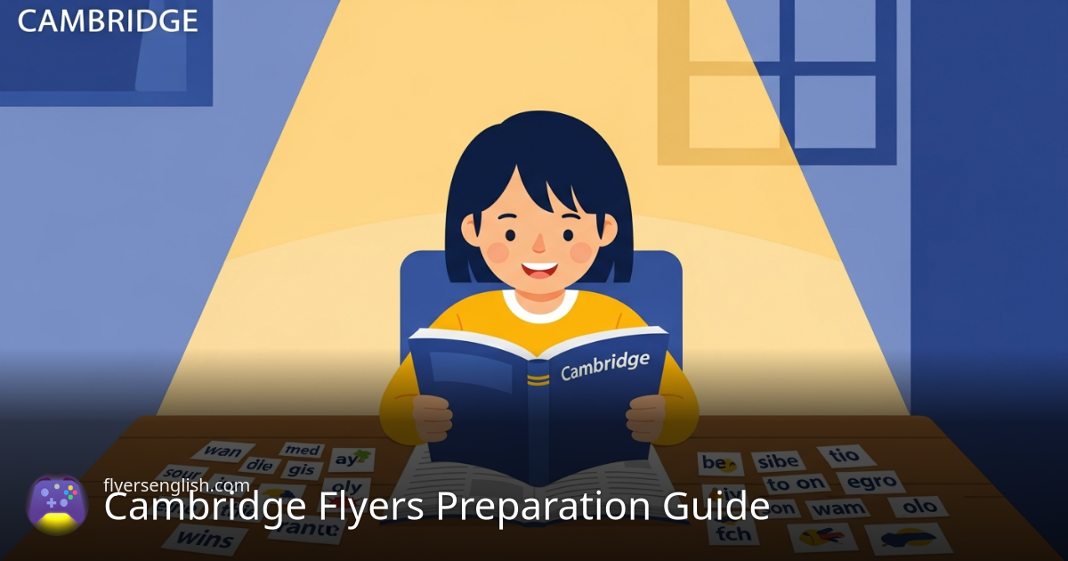 Cách Luyện Thi Cambridge Flyers Hiệu Quả – Hướng Dẫn Toàn Diện Cho Phụ Huynh [2026]