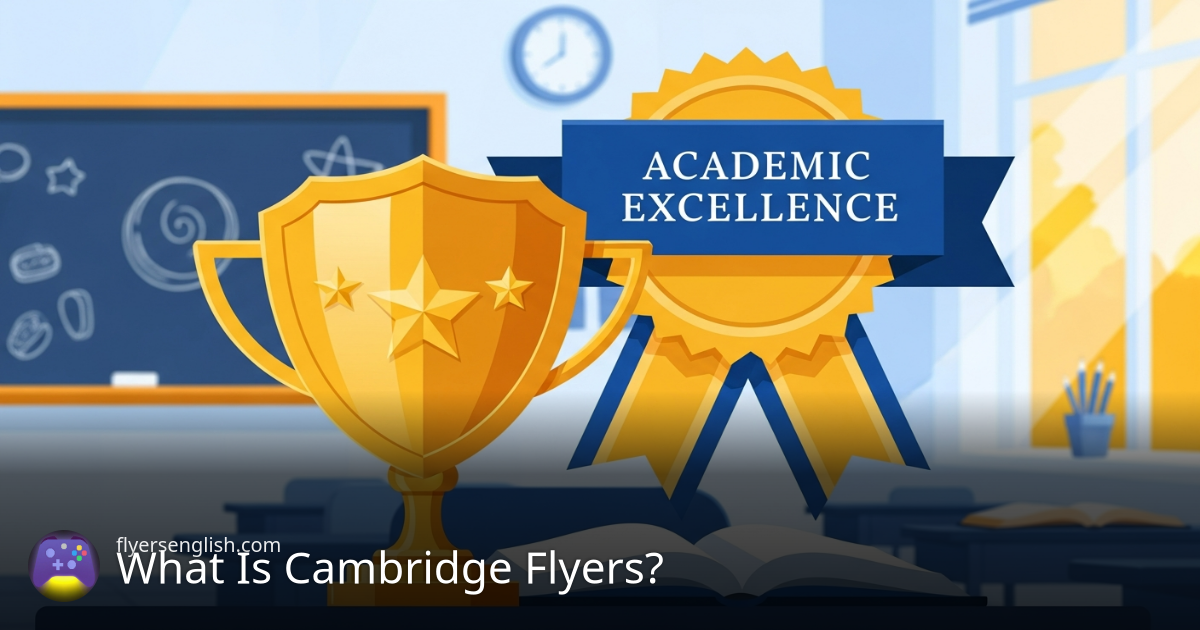 Cambridge Flyers Là Gì? Độ Tuổi, Cấu Trúc Đề Thi & Cách Chuẩn Bị [2026]