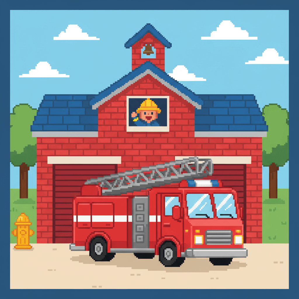 fire station — Picture