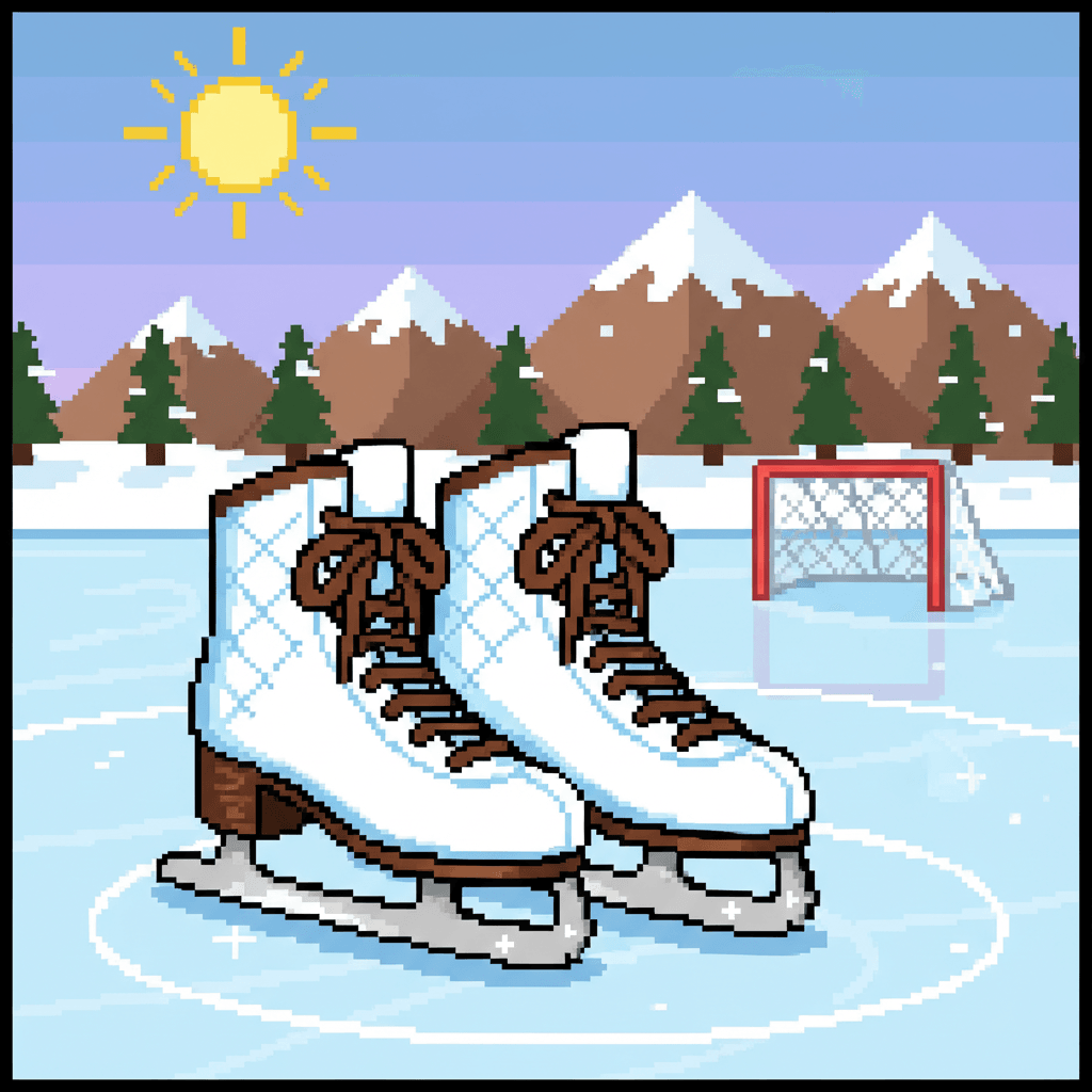 ice skates — Imagen