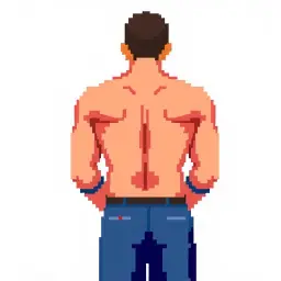 back